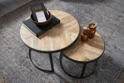 Lot de 2 tables basses DOI KIO RAI-MONG