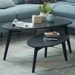 Lot de 2 tables basses DOI INTHANON