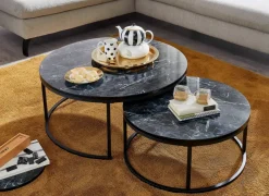 Lot de 2 tables basses LAM LUK KA