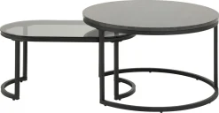 Lot de 2 tables basses SPIRO