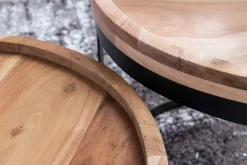 Lot de 2 tables d'appoint KHON KAEN