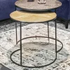 Lot de 2 tables d'appoint MIX & MATCH