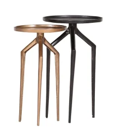Lot de 2 tables d'appoint MIX & MATCH