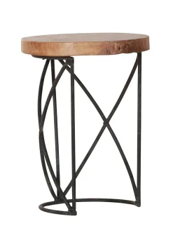 Lot de 3 tables d'appoint NATURE