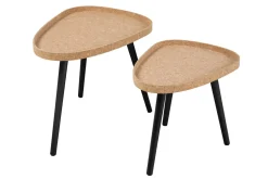 Lot de 2 tables d'appoint THON