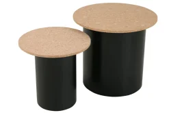 Lot de 2 tables d'appoint TORGNY