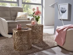 Lot de 2 tables d'appoint WARIN CHAMRAP