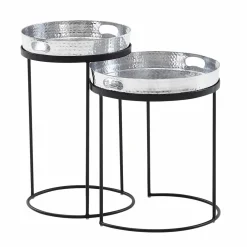 Lot de 2 tables d'appoint YALA
