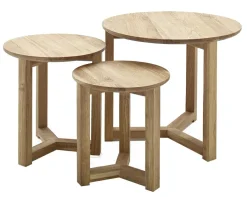 Lot de 3 tables FAYE