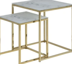 Lot de 2 tables gigognes ALISMA