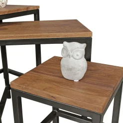 Lot de 3 tables gigognes CHIANG MAI