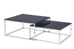 Lot de 2 tables gigognes C89S