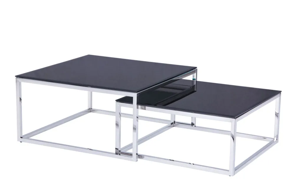 Lot de 2 tables gigognes C89S