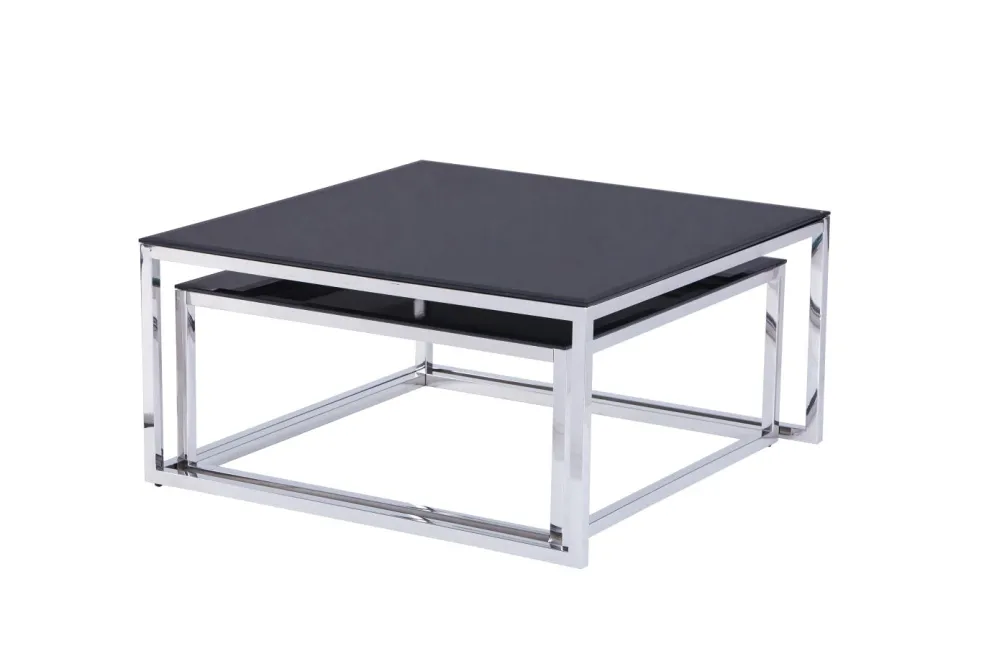 Lot de 2 tables gigognes C89S