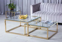 Lot de 2 tables gigognes C89G-A