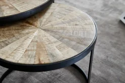 Lot de 2 tables gigognes DOI KIO RAI-MONG