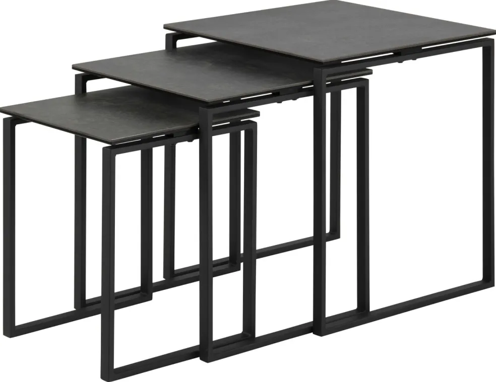 Lot de 3 tables gigognes KATRINE