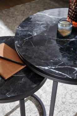 Lot de 2 tables gigognes LAM LUK KA