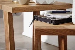 Lot de 2 tables gigognes LOEI