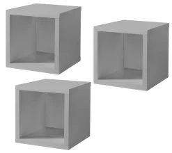 Lot de 3 étagères murales BONNIE