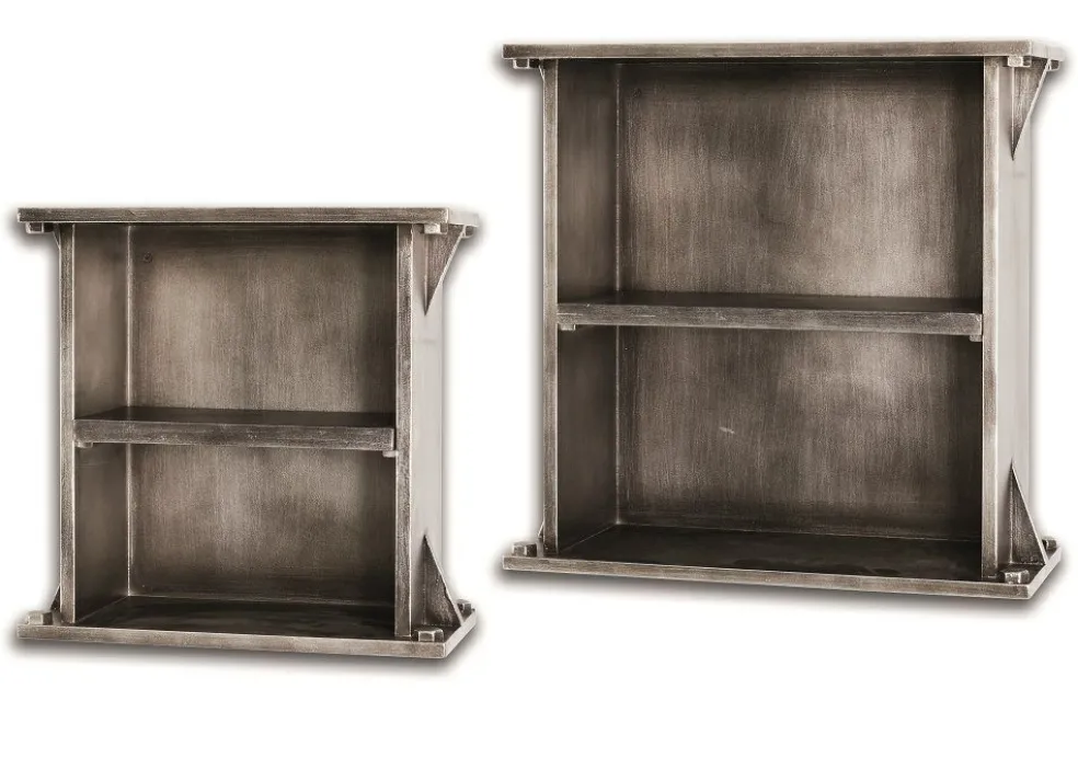 Lot de 2 étagères murales CARRIER