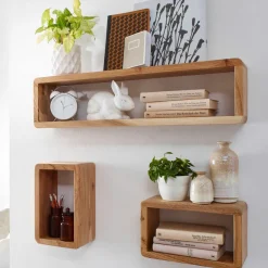 Lot de 3 étagères murales NEVADO DE TUCO