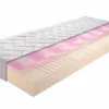 Matelas  5 zones en mousse haute résilience 90 x 190 cm ALLMED Gel 1000