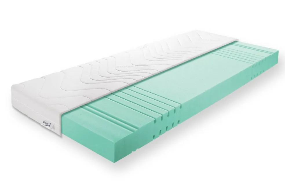 Matelas en mousse haute résilience ALLMED LUNA PRO H3