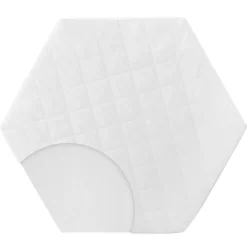 Matelas pour parc bébé ton blanc