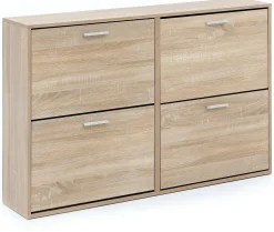 Meuble à chaussures à abattants TUMAN