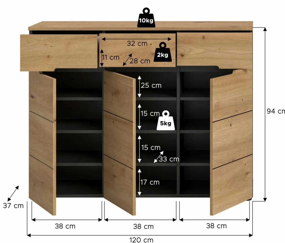Meuble à chaussures GOBA