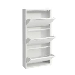 Meuble à chaussures avec abattants BERT