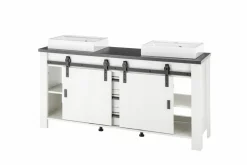 Meuble bas avec double vasque SHERWOOD