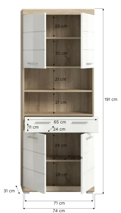 Meuble colonne GIMBI