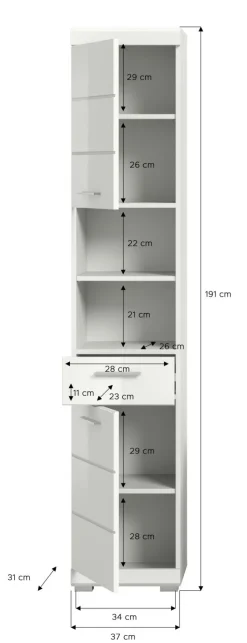 Meuble colonne SEWULA