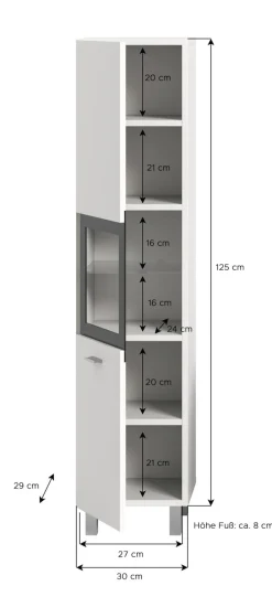 Meuble demi-colonne SEBETA