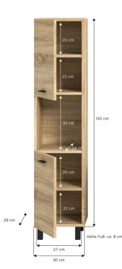 Meuble demi-colonne SEBETA