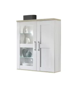 Meuble haut vitrine BIEL