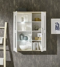 Meuble haut vitrine BIEL