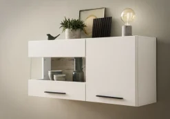 Meuble haut vitrine SALERNO