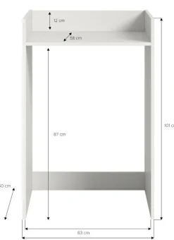 Meuble pour machine à laver MEKI