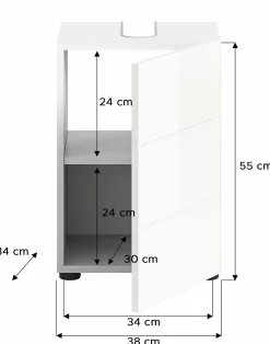 Meuble sous lavabo AMBO