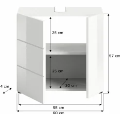 Meuble sous lavabo AMBO