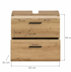Meuble sous lavabo BONGA