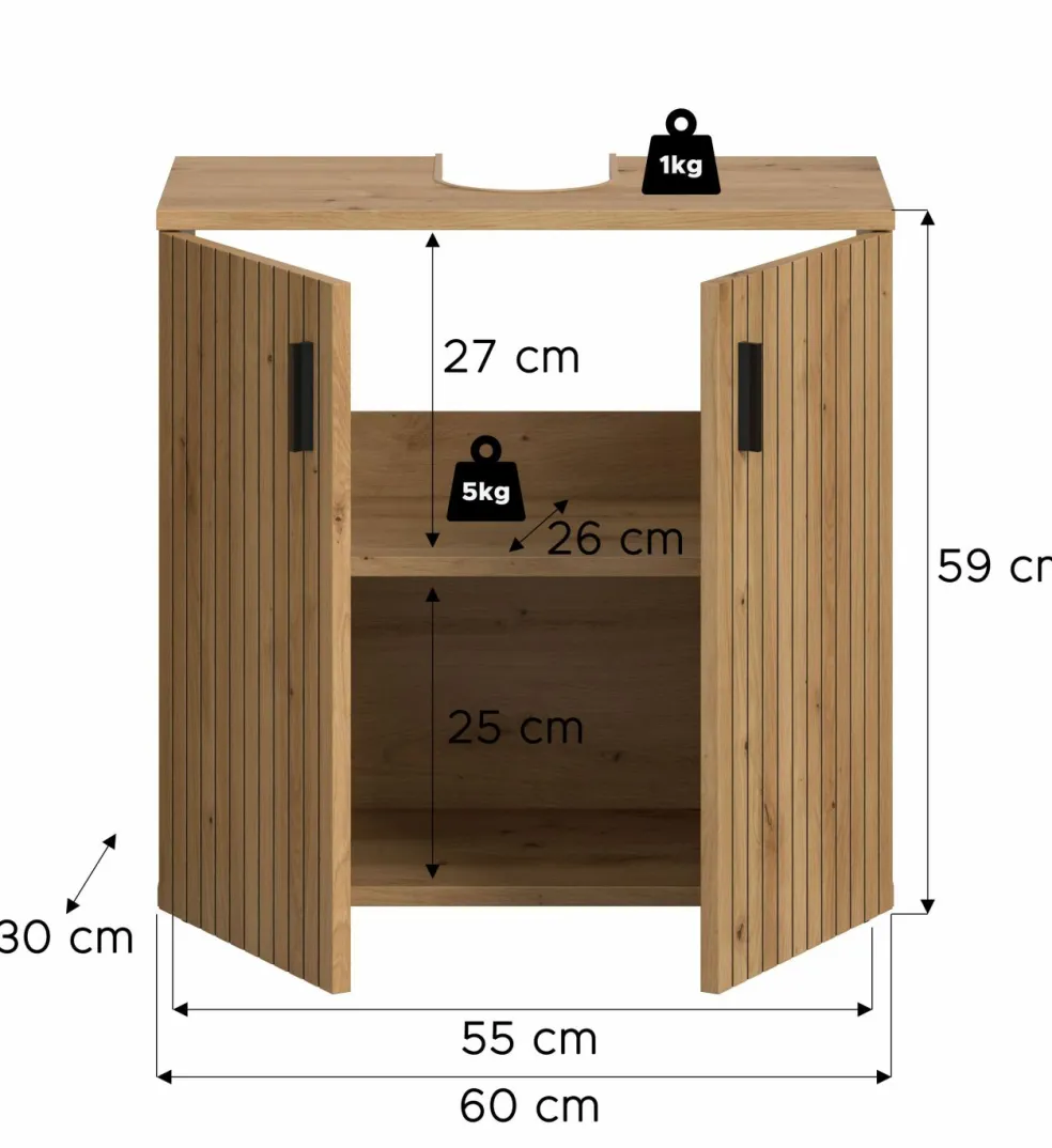 Meuble sous lavabo MONE
