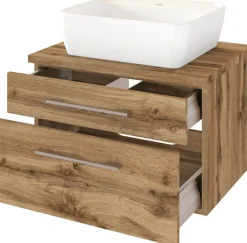 Meuble sous vasque 60 avec vasque à poser DAVOS