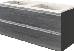 Meuble sous vasque avec lavabo 120 cm AREZZO