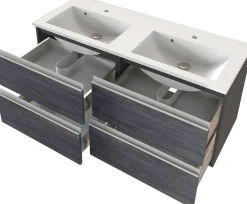 Meuble sous vasque avec lavabo 120 cm AREZZO