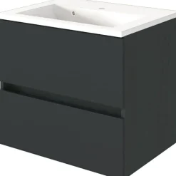 Meuble sous vasque avec plan vasque 60 BAABE