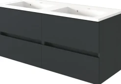 Meuble sous vasque avec plan vasque 120 BAABE